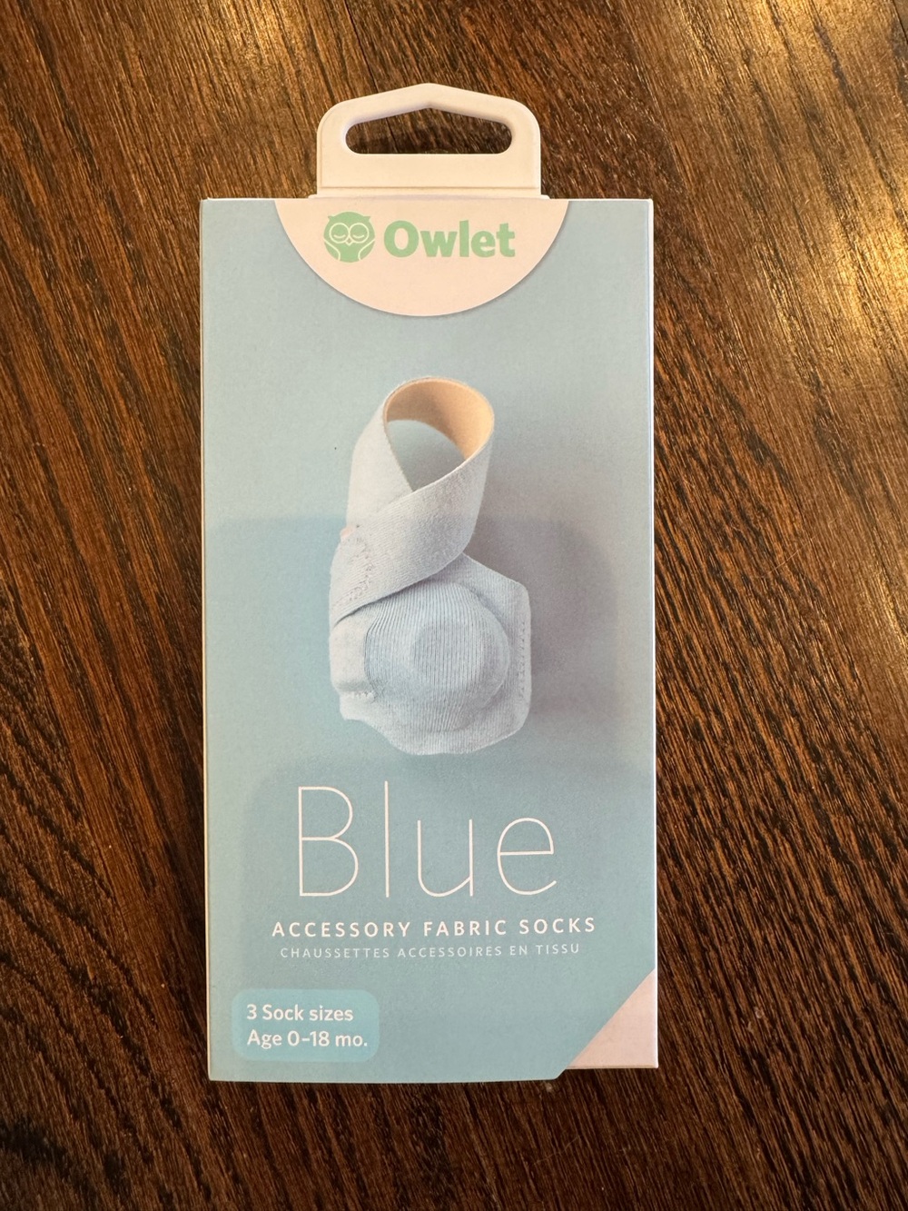 Owlet Blue Accessory Fabric Socks